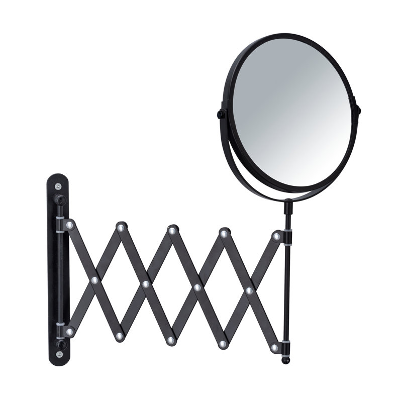 Wenko Telescopic Magnifying Bathroom Vanity Mirror Wayfair.co.uk